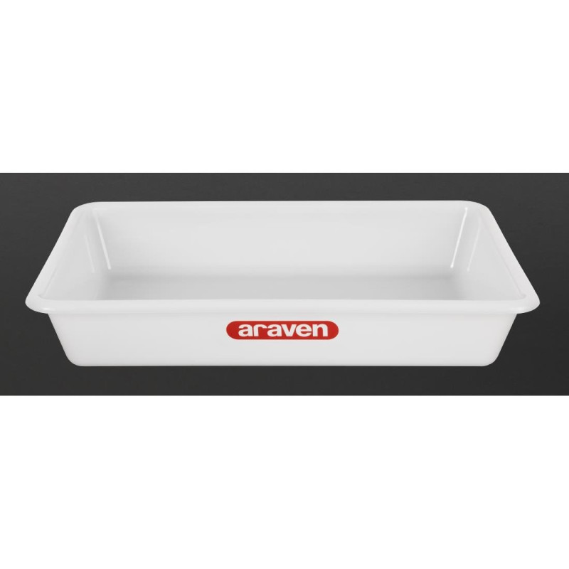 Bac Alimentare Poco Profondo Trasparente 435mm - Araven - Fourniresto Bac Alimentare Poco Profondo Trasparente 435mm - Araven - Fourniresto