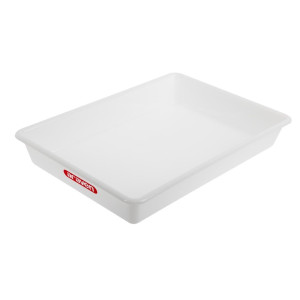 Bac Alimentare Poco Profondo Trasparente 540mm - Araven - Fourniresto