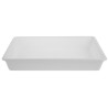 Bac Alimentare Poco Profondo Trasparente 540mm - Araven - Fourniresto
