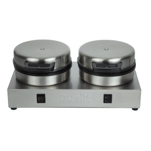 Piastra per waffle doppia - 60 waffle/ora - Dualit