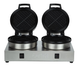Piastra per waffle doppia - 60 waffle/ora - Dualit