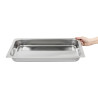 Piatto da arrosto in acciaio inossidabile - GN 1/1 - Bourgeat