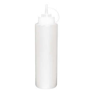 Distributore di salsa 682ml trasparente - Vogue - Fourniresto