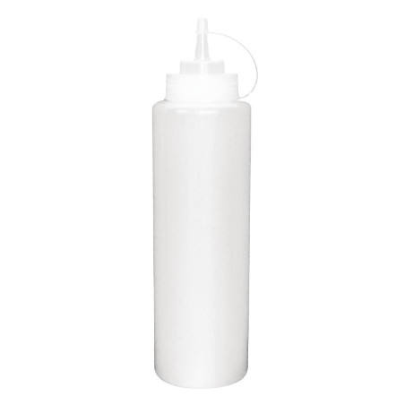 Distributore di salsa 682ml trasparente - Vogue - Fourniresto