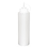 Distributore di salsa 682ml trasparente - Vogue - Fourniresto