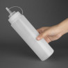 Distributore di salsa 682ml trasparente - Vogue - Fourniresto