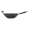 Wok Antiaderente Fondo Piatto - 35 cm - Kitchen Craft - Fourniresto