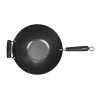Wok Antiaderente Fondo Piatto - 35 cm - Kitchen Craft - Fourniresto