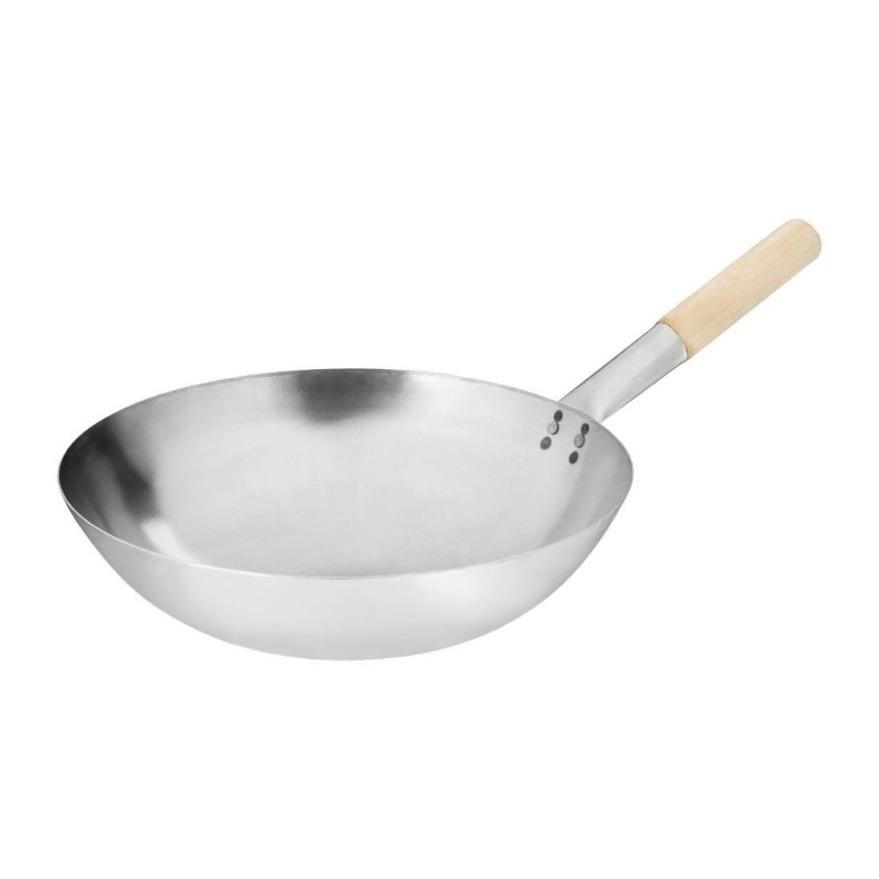 Wok Conico - 35,6 cm - Vogue - Fourniresto Wok Conico - 35,6 cm - Vogue - Fourniresto