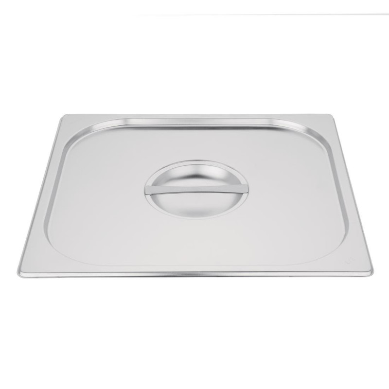 Coperchio in acciaio inossidabile - GN 2/3 - Vogue - Fourniresto Coperchio in acciaio inossidabile - GN 2/3 - Vogue - Fourniresto