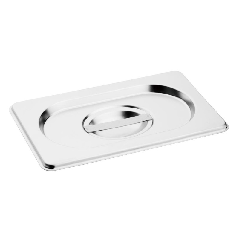 Coperchio in acciaio inossidabile - GN 1/4 - Vogue - Fourniresto Coperchio in acciaio inossidabile - GN 1/4 - Vogue - Fourniresto