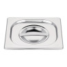 Coperchio in acciaio inossidabile - GN 1/6 - Vogue - Fourniresto