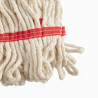 Testa di scopa straccio con fascia di mantenimento rossa - Scot Young - Fourniresto