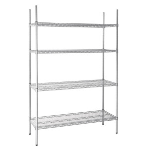 Scaffale Modulare 4 Livelli - L 1220 x P 457mm - Vogue