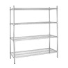 Scaffale Modulare 4 Livelli-H 1840mm - Vogue - Fourniresto