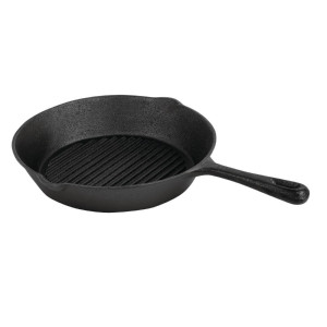 Padella Grill a Coste Rotonda - Ø 267mm - Vogue