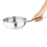 Padella in acciaio inossidabile - Ø 240 mm - Vogue