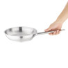 Padella ad induzione in acciaio inossidabile - Ø 240mm - Vogue