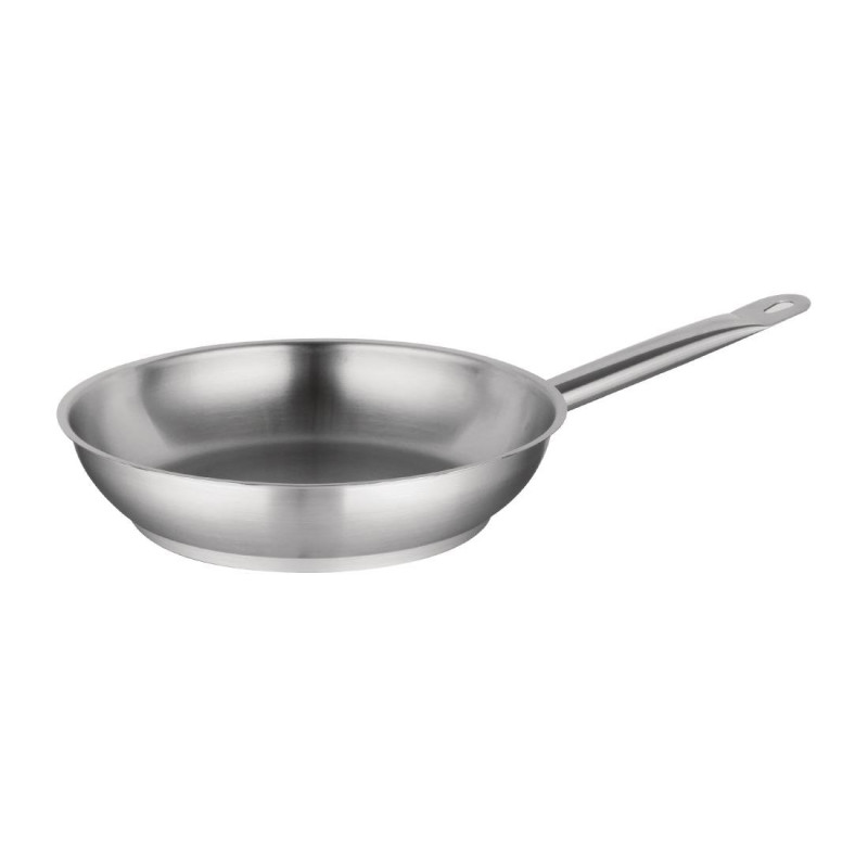 Padella ad induzione in acciaio inossidabile - Ø 280 mm - Vogue Padella ad induzione in acciaio inossidabile - Ø 280 mm - Vogue