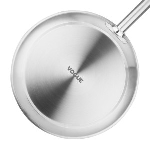 Padella ad induzione in acciaio inossidabile - Ø 280 mm - Vogue