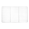 Griglia per forno in acciaio inossidabile - L 530 x P 330mm - Vogue