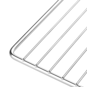 Griglia per forno in acciaio inossidabile - L 530 x P 330mm - Vogue