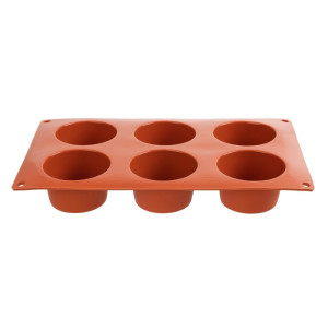 Stampo 6 Muffin in Silicone Formaflex - Pavoni
