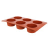 Stampo 6 Muffin in Silicone Formaflex - Pavoni