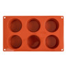 Stampo 6 Muffin in Silicone Formaflex - Pavoni