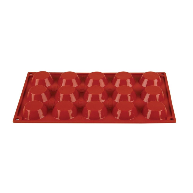 Stampo 15 Tartelette in Silicone Formaflex- Pavoni Stampo 15 Tartelette in Silicone Formaflex- Pavoni