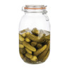 Barattolo per conserve con clip da 3L - Vogue - Fourniresto