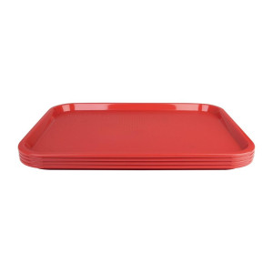 Vassoio Self-Service 305 X 415mm Rosso - Olympia KRISTALLON - Fourniresto