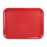 Vassoio Self-Service Rosso 450 X 350mm - Olympia KRISTALLON - Fourniresto