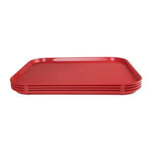 Vassoio Self-Service Rosso 450 X 350mm - Olympia KRISTALLON - Fourniresto