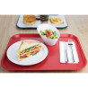 Vassoio Self-Service Rosso 450 X 350mm - Olympia KRISTALLON - Fourniresto