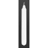 Candele bistro 177mm bianche - FourniResto - Fourniresto