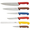 Astuccio con set di 6 coltelli colorati - Hygiplas