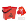 Secchio strizzatore rosso 14L - Jantex - Fourniresto