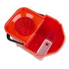 Secchio strizzatore rosso 14L - Jantex - Fourniresto