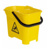 Secchio strizzatore giallo - Jantex - Fourniresto