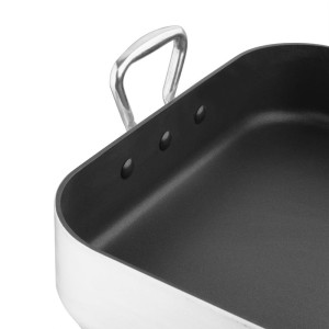 Piatto da arrosto antiaderente - L 450 x P 350 mm - Vogue