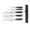 Set di 5 coltelli giapponesi e custodia Tsuki Series 7 - FourniResto