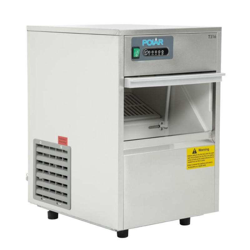 Macchina per ghiaccio da banco - 20 kg - Polar - Fourniresto Macchina per ghiaccio da banco - 20 kg - Polar - Fourniresto