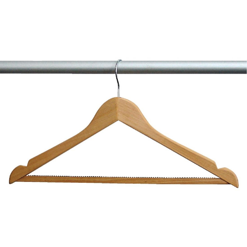 Appendiabiti in legno standard - Lotto di 10 - Bolero - Fourniresto Appendiabiti in legno standard - Lotto di 10 - Bolero - Fourniresto