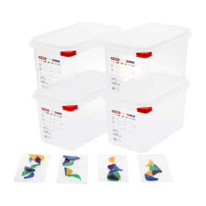 Contenitore per alimenti GN1/4 da 4,3L - Araven - Fourniresto