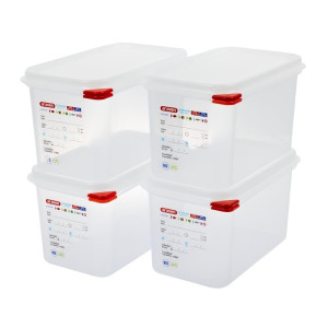 Contenitore per alimenti GN1/4 da 4,3L - Araven - Fourniresto