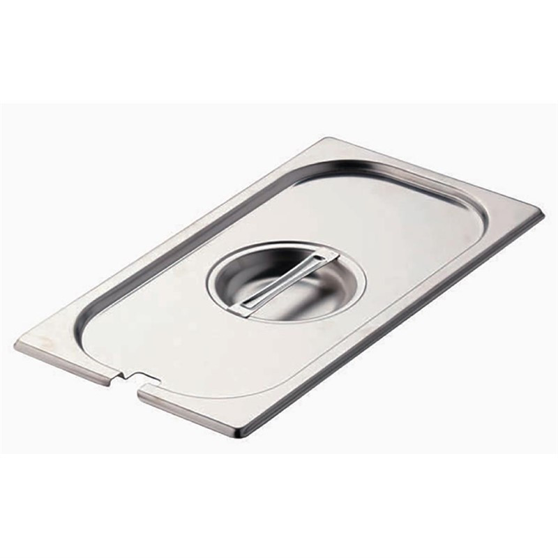 Coperchio in acciaio inossidabile con incavo GN 1/3 - Gastro M - Fourniresto Coperchio in acciaio inossidabile con incavo GN 1/3 - Gastro M - Fourniresto