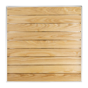 Tavolo quadrato in frassino 60 x 60 cm - Bolero - Fourniresto