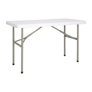 Tavolo rettangolare pieghevole - 1220mm - Bolero - Fourniresto