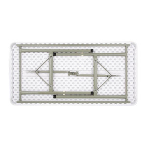 Tavolo rettangolare pieghevole - 1220mm - Bolero - Fourniresto